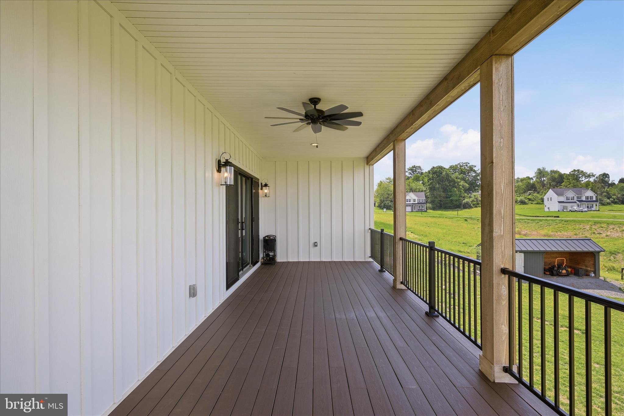 9014 Monumental Mills Road Rixeyville, VA 22737 - Photo 56 of 81 Relaxing Covered Back Porch