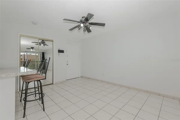 a view of empty room