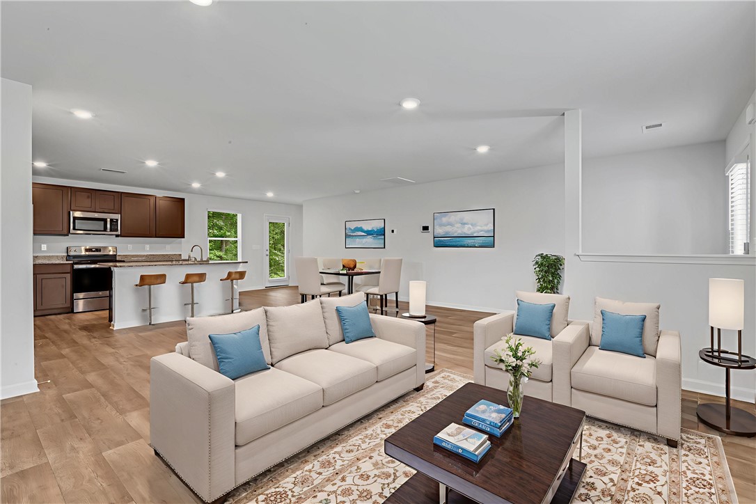 106 Westminster Avenue Anderson, SC 29625 - Photo 32 of 36 Large Great Room- Open Floor Plan-Virtually Staged