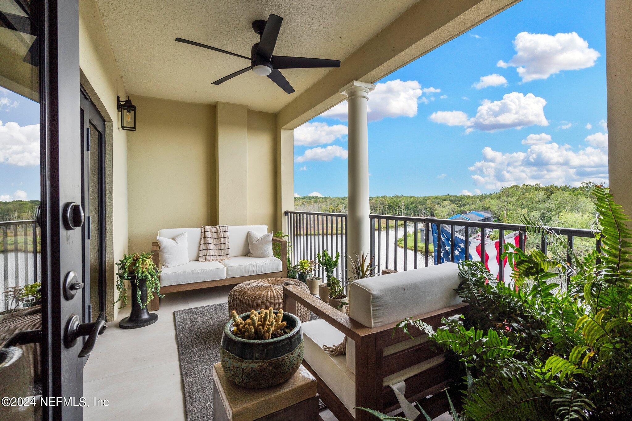 3958 Baymeadows Road, Unit 1602 Jacksonville, FL 32217 - Photo 39 of 91 Primary Bedroom Covered Balcony