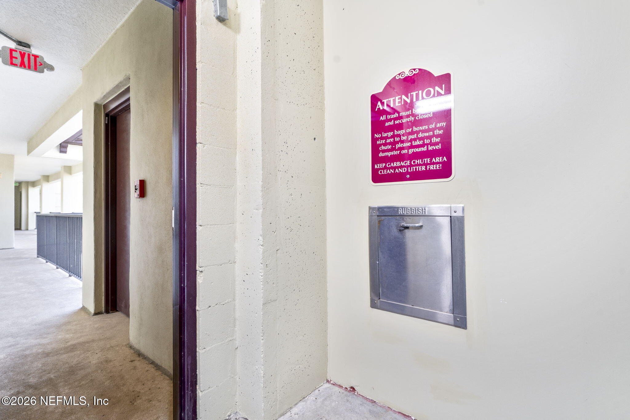 3958 Baymeadows Road, Unit 1602 Jacksonville, FL 32217 - Photo 78 of 91 Private Trash Chute