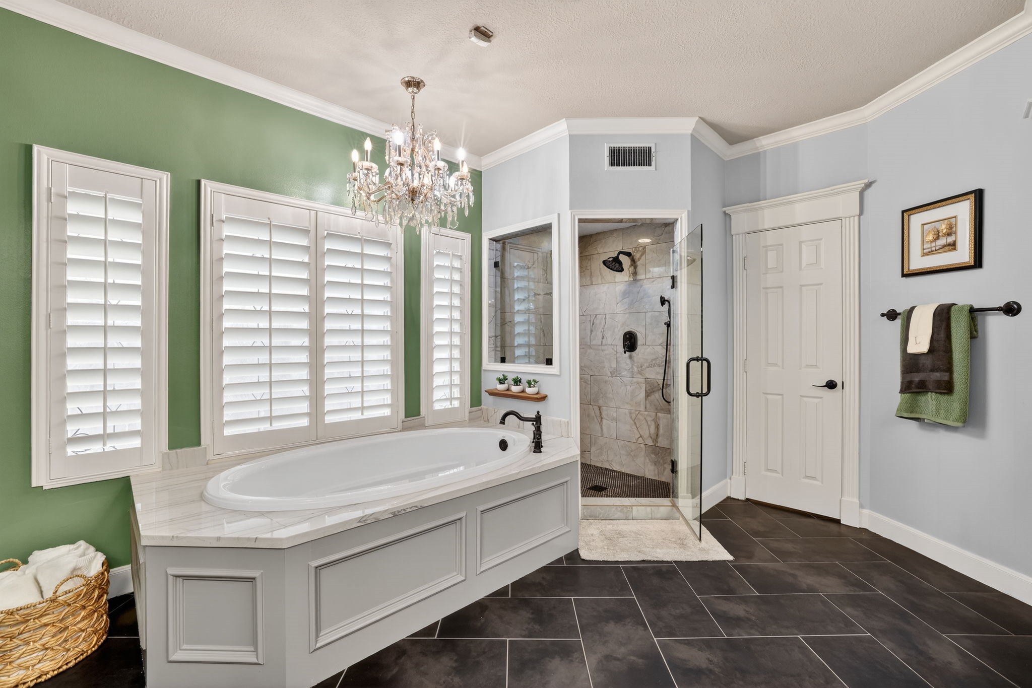 8711 Kennet Valley Road Spring, TX 77379 - Photo 16 of 37 a bathroom with a tub shower and sink