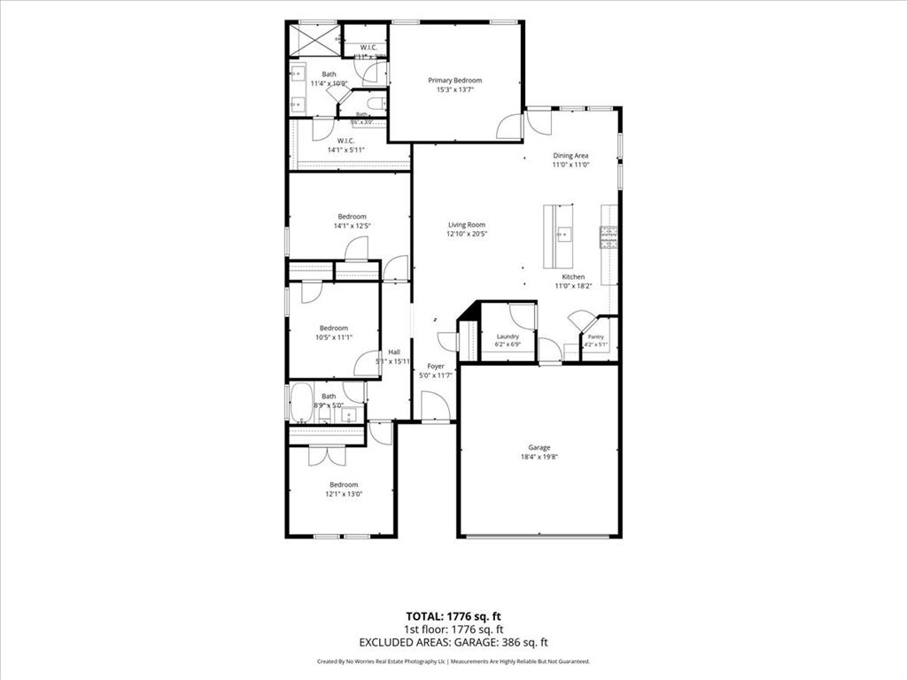 1402 Pleasanton Road Cleburne, TX 76033 - Photo 36 of 36 Floor plan