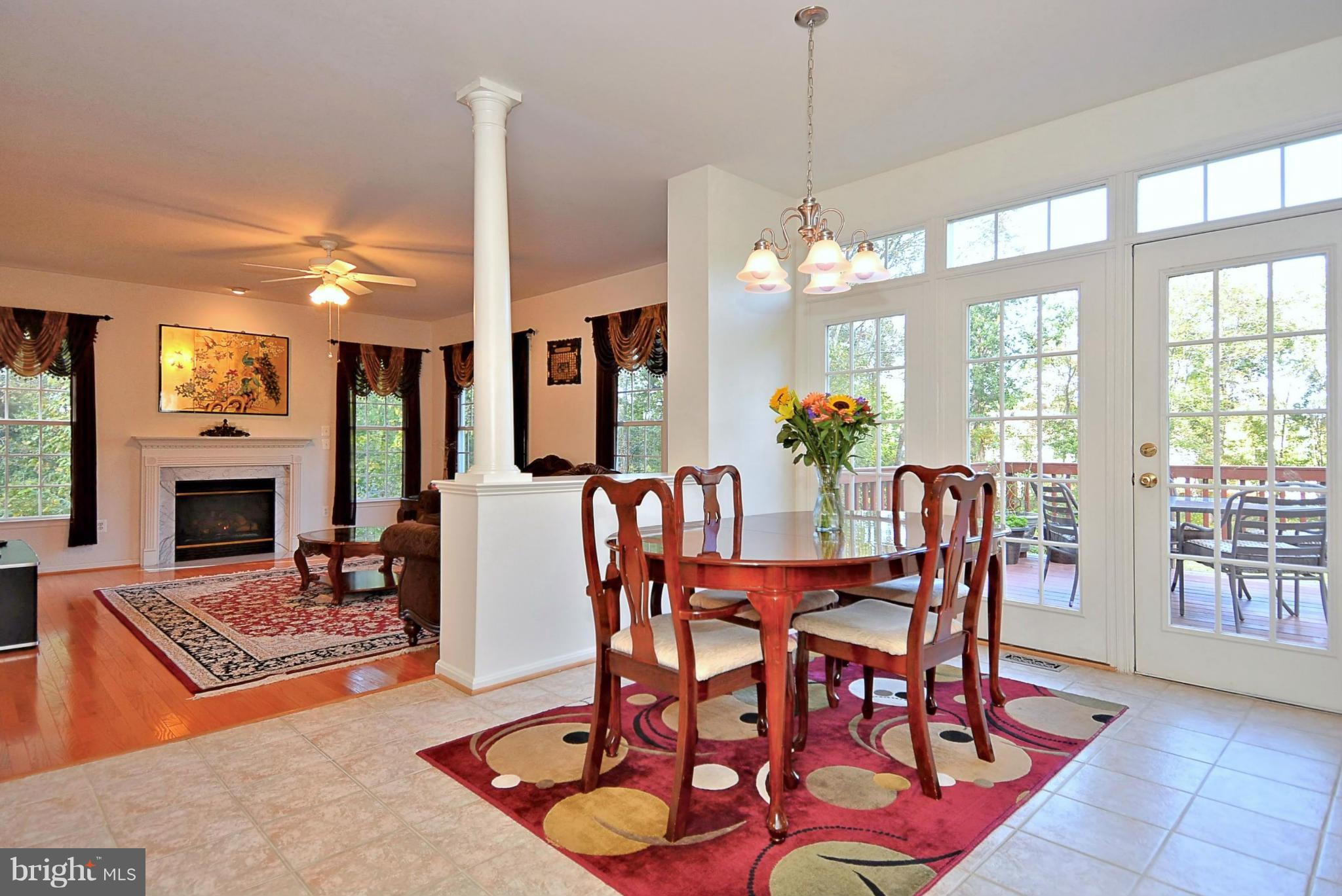 13308 Braddock Road Clifton, VA 20124 - Photo 10 of 30 Breakfast Room to Family Room