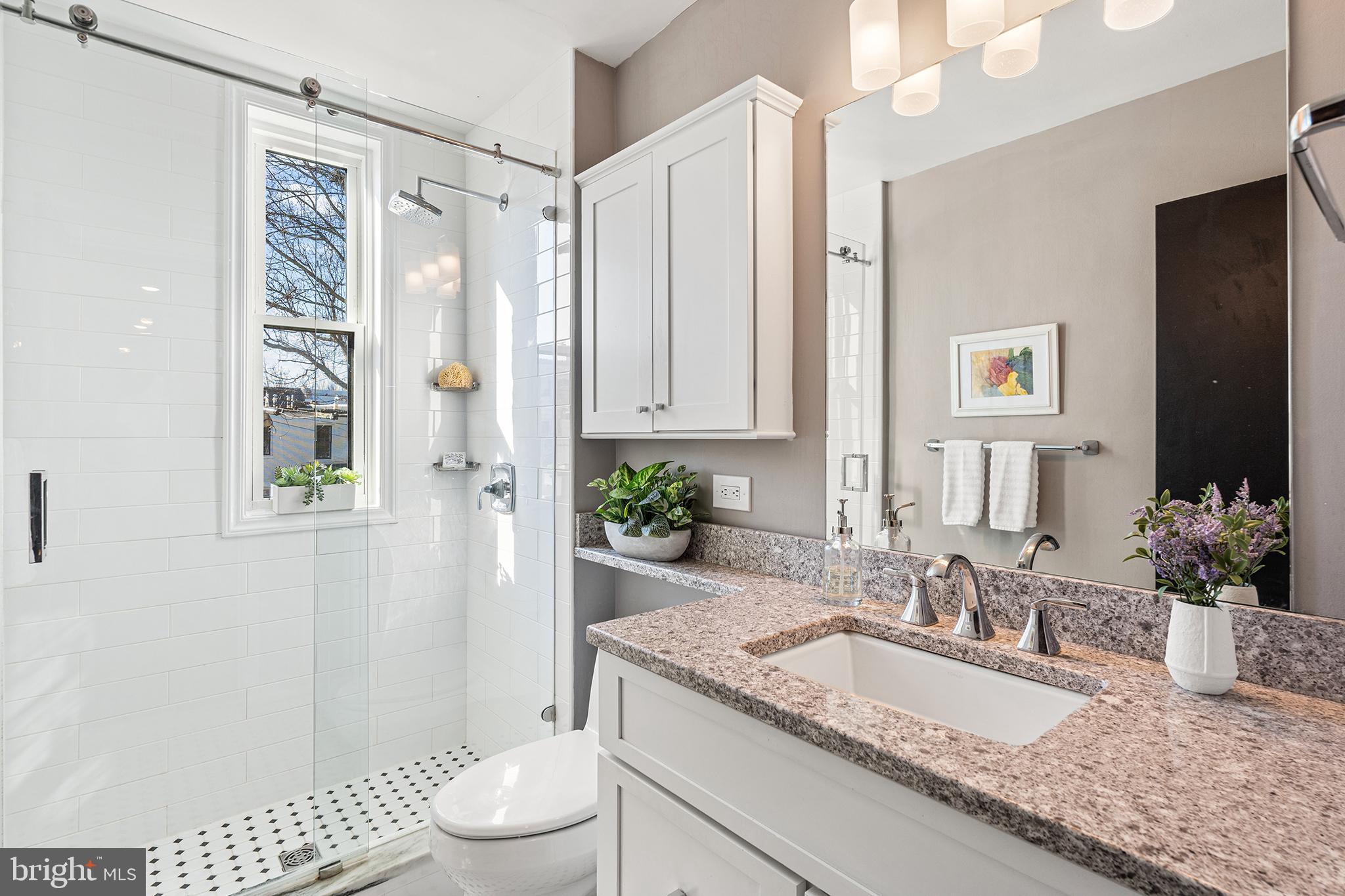 3022 R Street Northwest Washington, DC 20007 - Photo 20 of 39 Gorgeous remodeled bathroom
