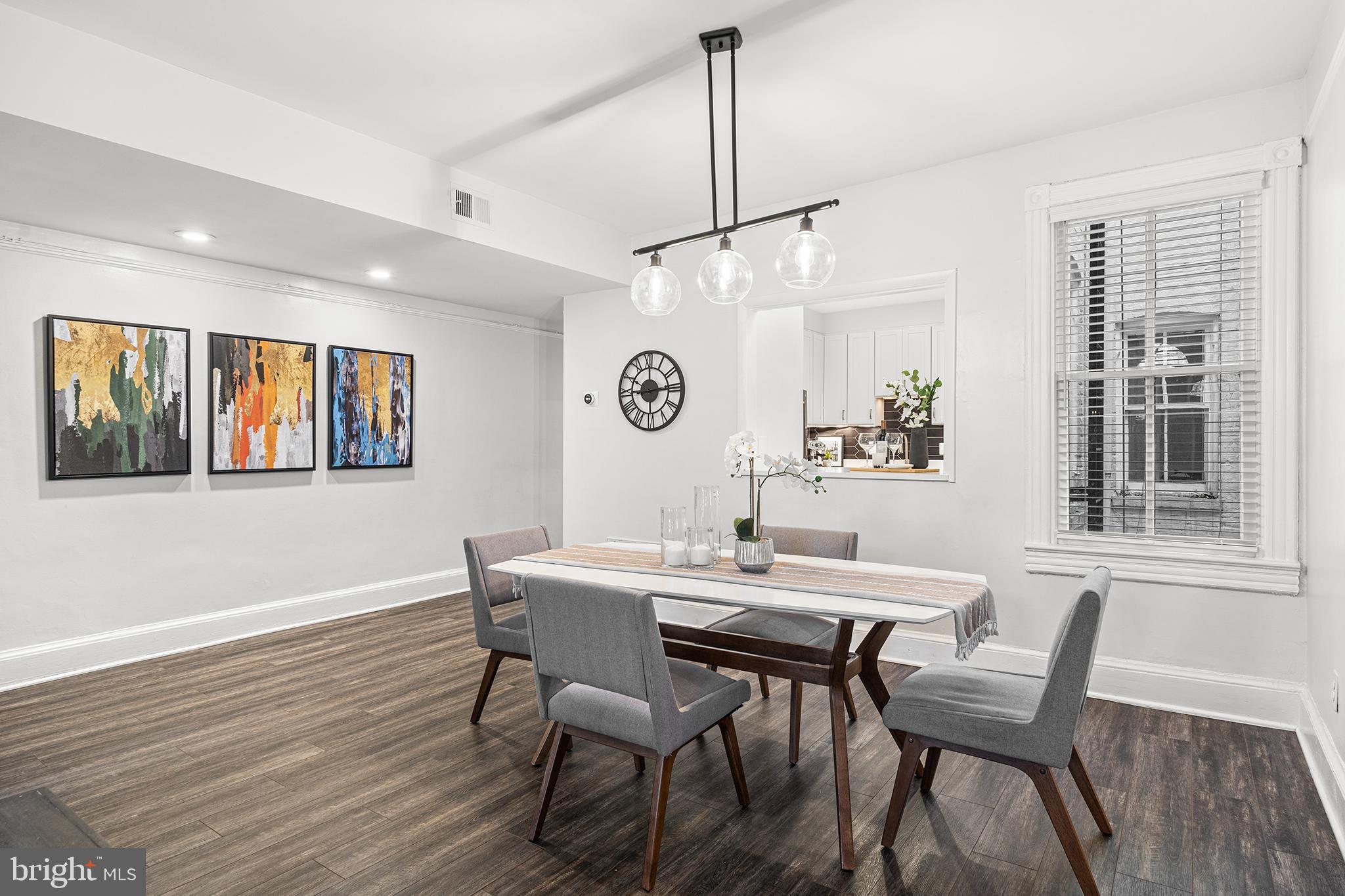 3022 R Street Northwest Washington, DC 20007 - Photo 8 of 39 Spacious dining room will fit everyone