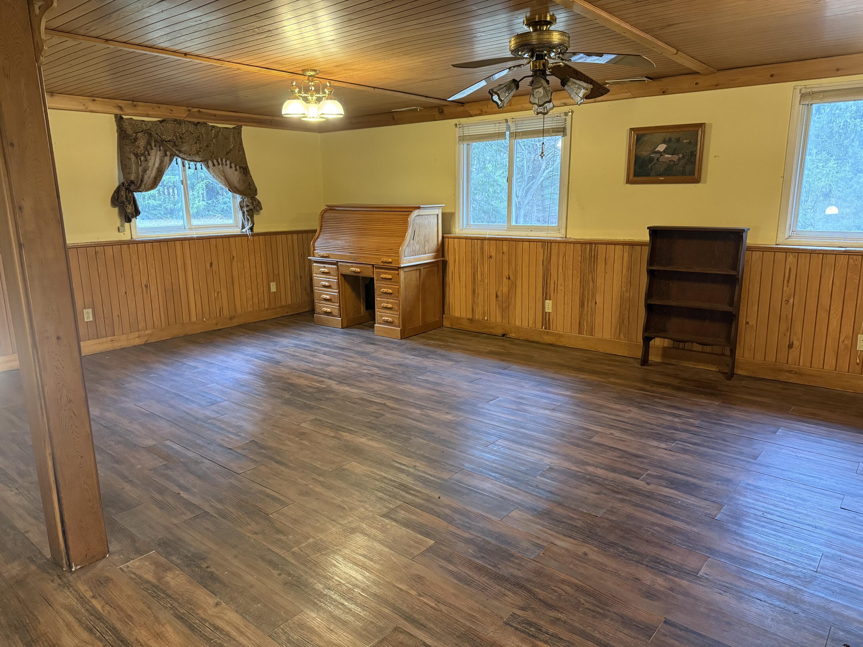 368 South 600th Street West Hebron, IN 46341 - Photo 49 of 87 a view of a livingroom with wooden floor