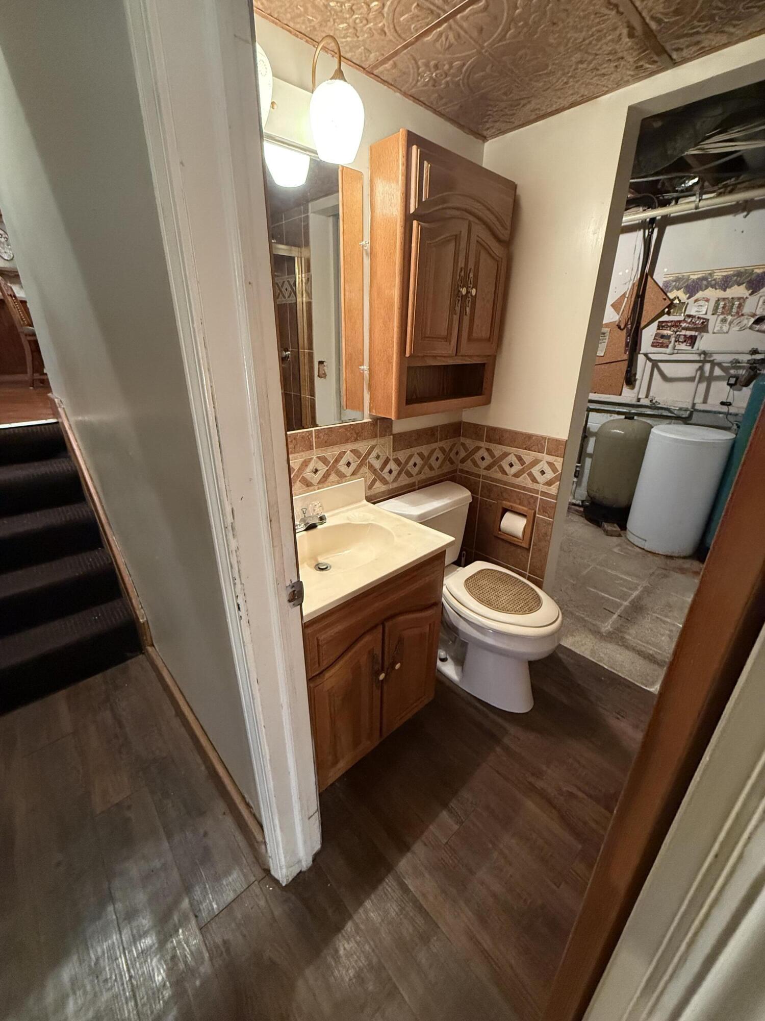 368 South 600th Street West Hebron, IN 46341 - Photo 55 of 87 a bathroom with a sink and a mirror
