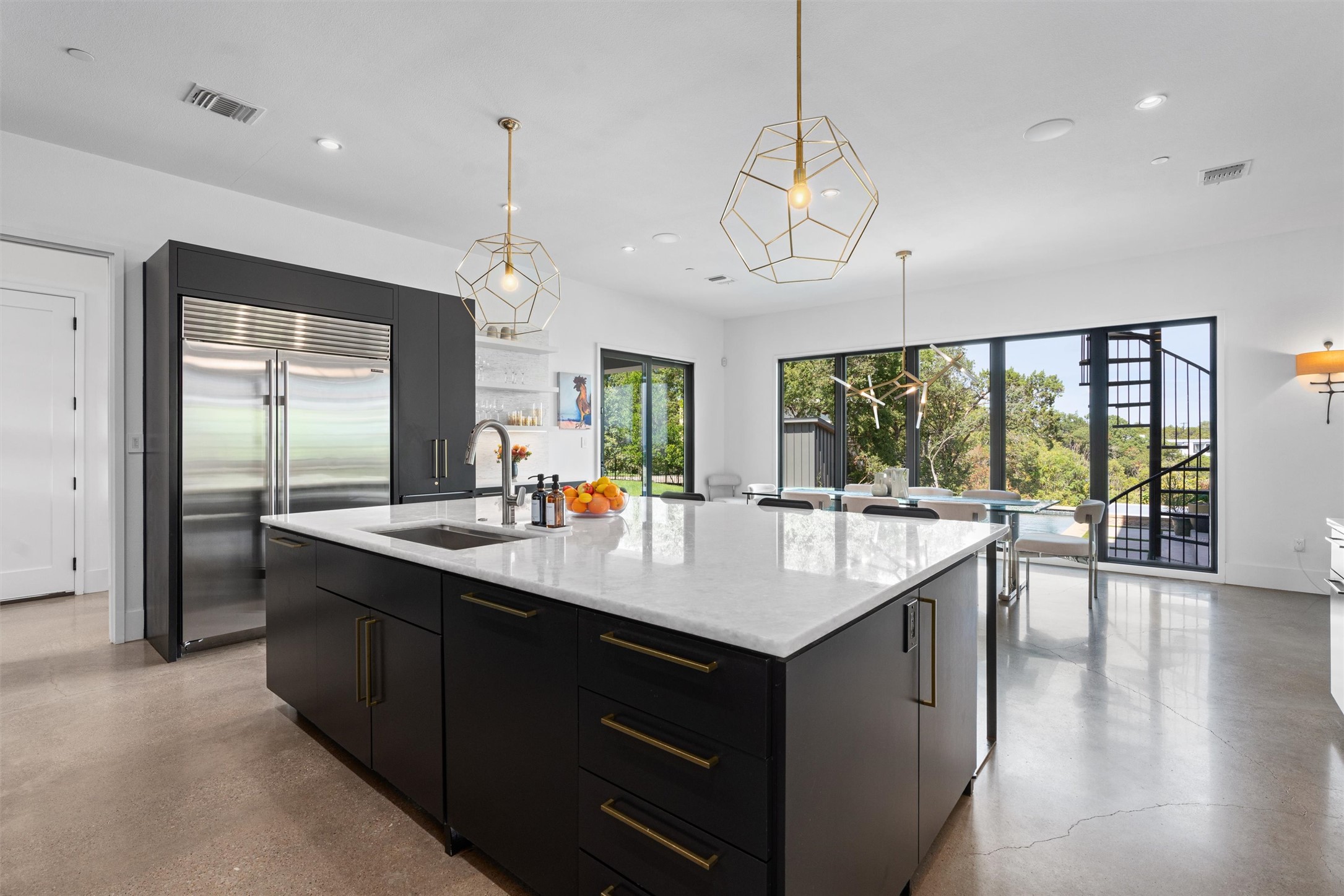 1500 The High Road Austin, TX 78746 - Photo 9 of 40 expansive kitchen with dual dishwashers