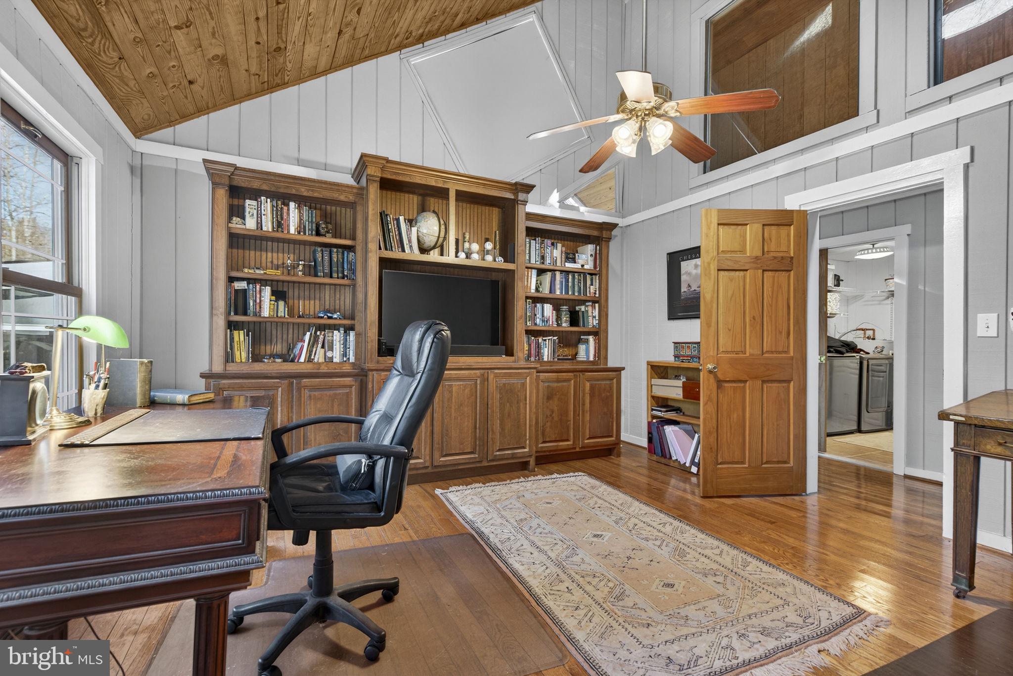 2062 Jewell Hollow Road Luray, VA 22835 - Photo 26 of 57 Grand home office with built-in shelving