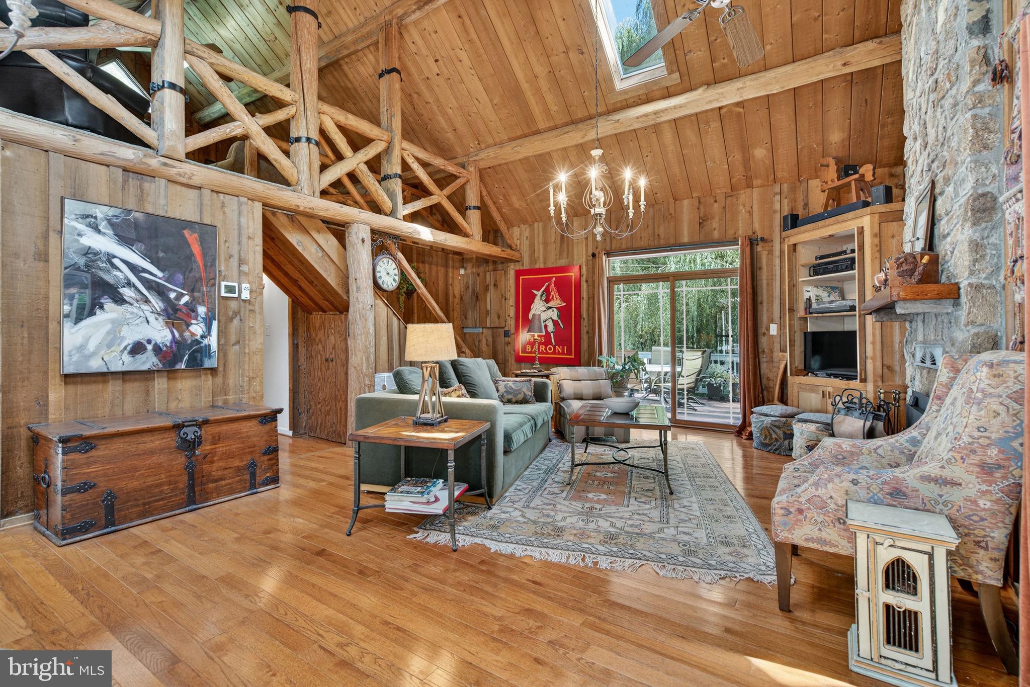 2062 Jewell Hollow Road Luray, VA 22835 - Photo 3 of 57 Charming rustic great room with loft