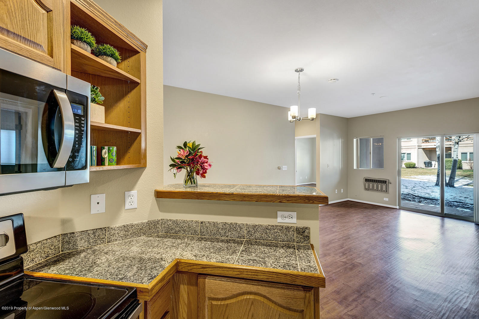 Kitchen to Living Area