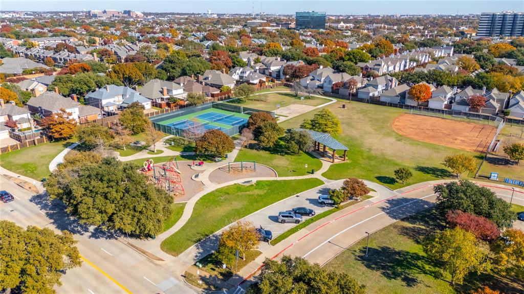 18333 Roehampton Drive, Unit 1117 Dallas, TX 75252 - Photo 11 of 14 an aerial view of residential houses with outdoor space