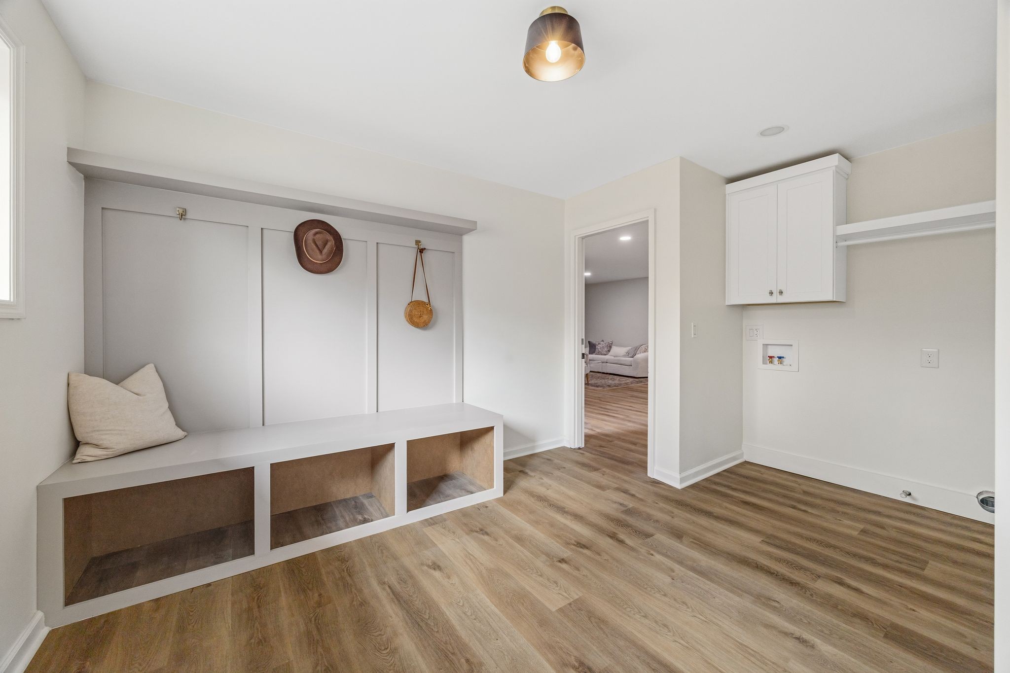 209 Pin Oak Court Spring Hill, TN 37174 - Photo 47 of 53 a view of an empty room and wooden floor