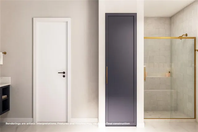 a front view of a house with swimming pool