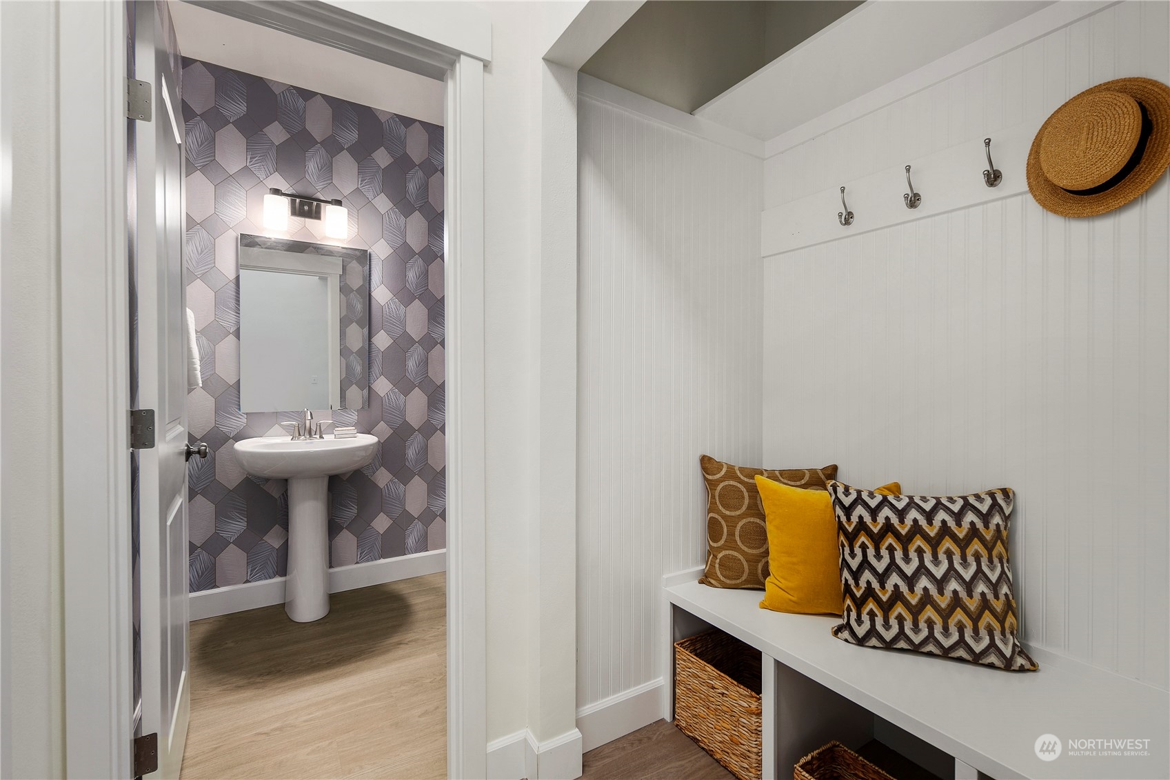 10969 Lot 8 Se 165th Street Renton, WA 98055 - Photo 16 of 38 a bathroom with a sink and a mirror