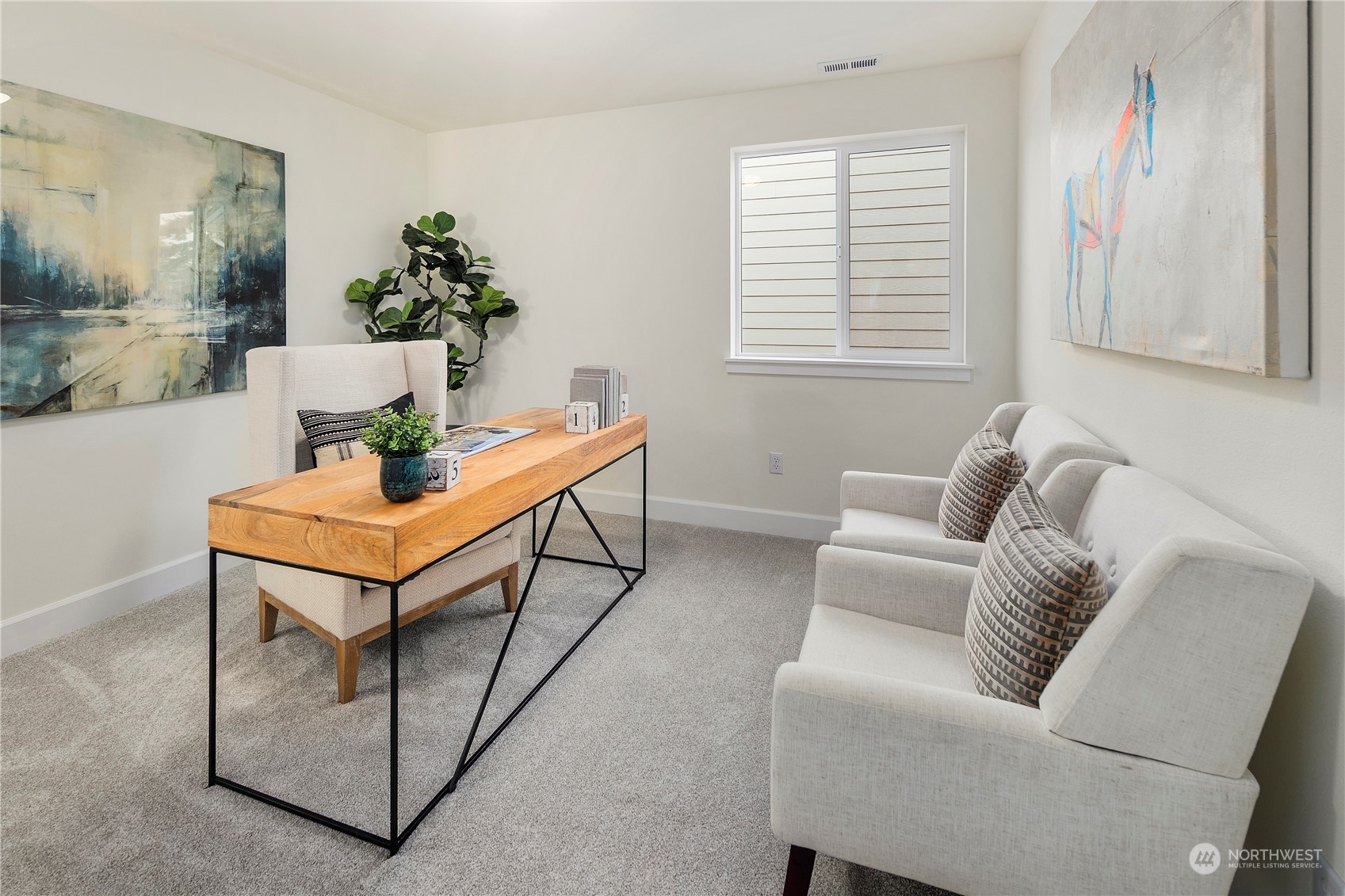 10969 Lot 8 Se 165th Street Renton, WA 98055 - Photo 19 of 38 a living room with furniture and a potted plant