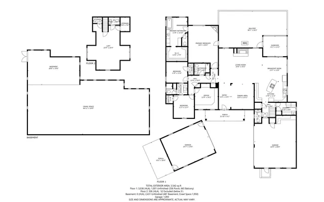 a picture of floor plan