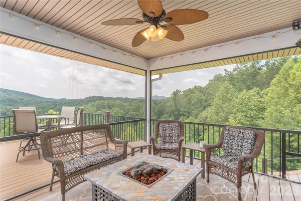 a view of a outdoor seating