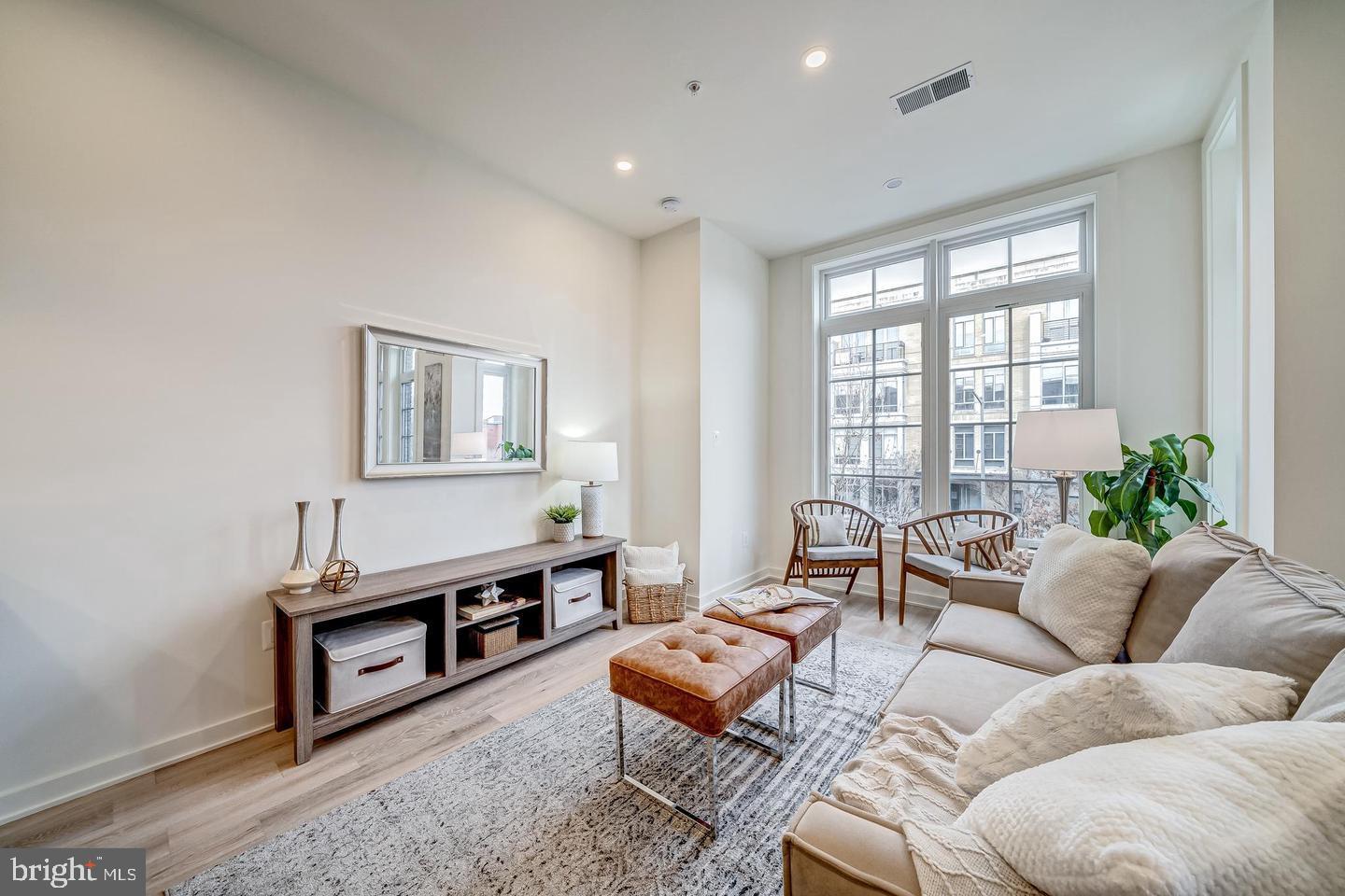 442 R Street Northwest, Unit A Washington, DC 20001 - Photo 5 of 25 a living room with furniture and a window