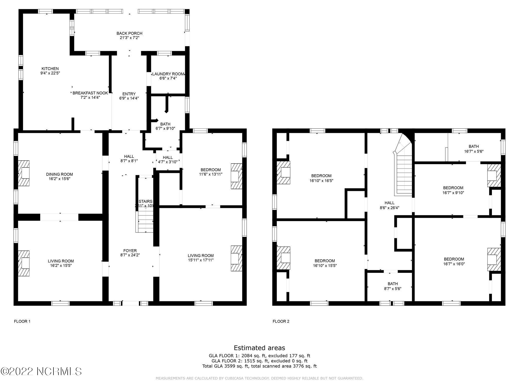 626 West Main Street Washington, NC 27889 - Photo 65 of 65 626 w main floor plan