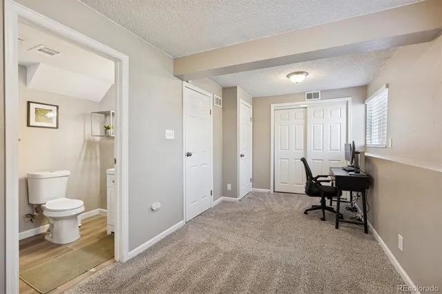 a bathroom with a shower and a tub