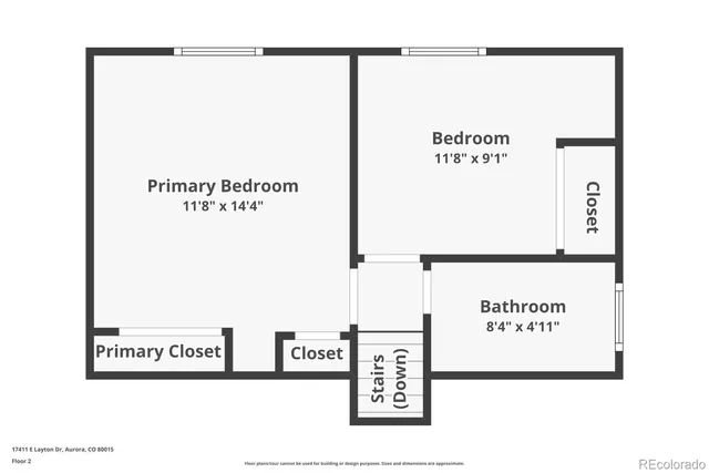 $425,000 | 17411 East Layton Drive, Aurora, CO 80015