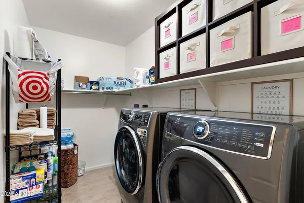 a view of washer and dryer