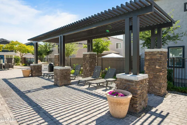 a patio view with patio