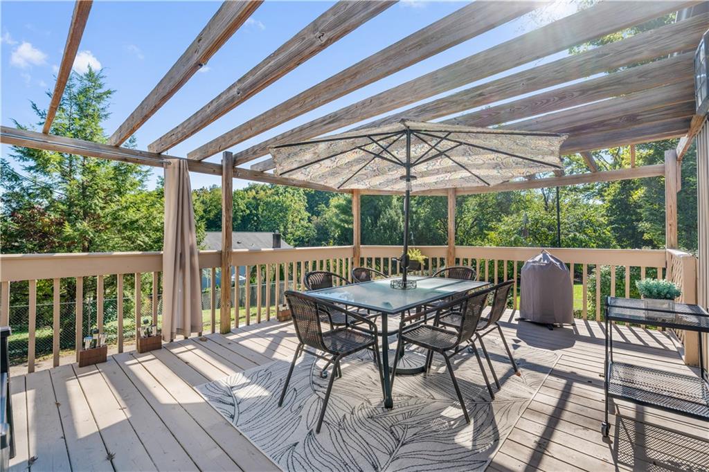 464 Sharon Road Coraopolis, PA 15108 - Photo 29 of 34 Whether you're entertaining guests or relaxing in the fresh air, this outdoor space provides the perfect setting for your personal enjoyment.