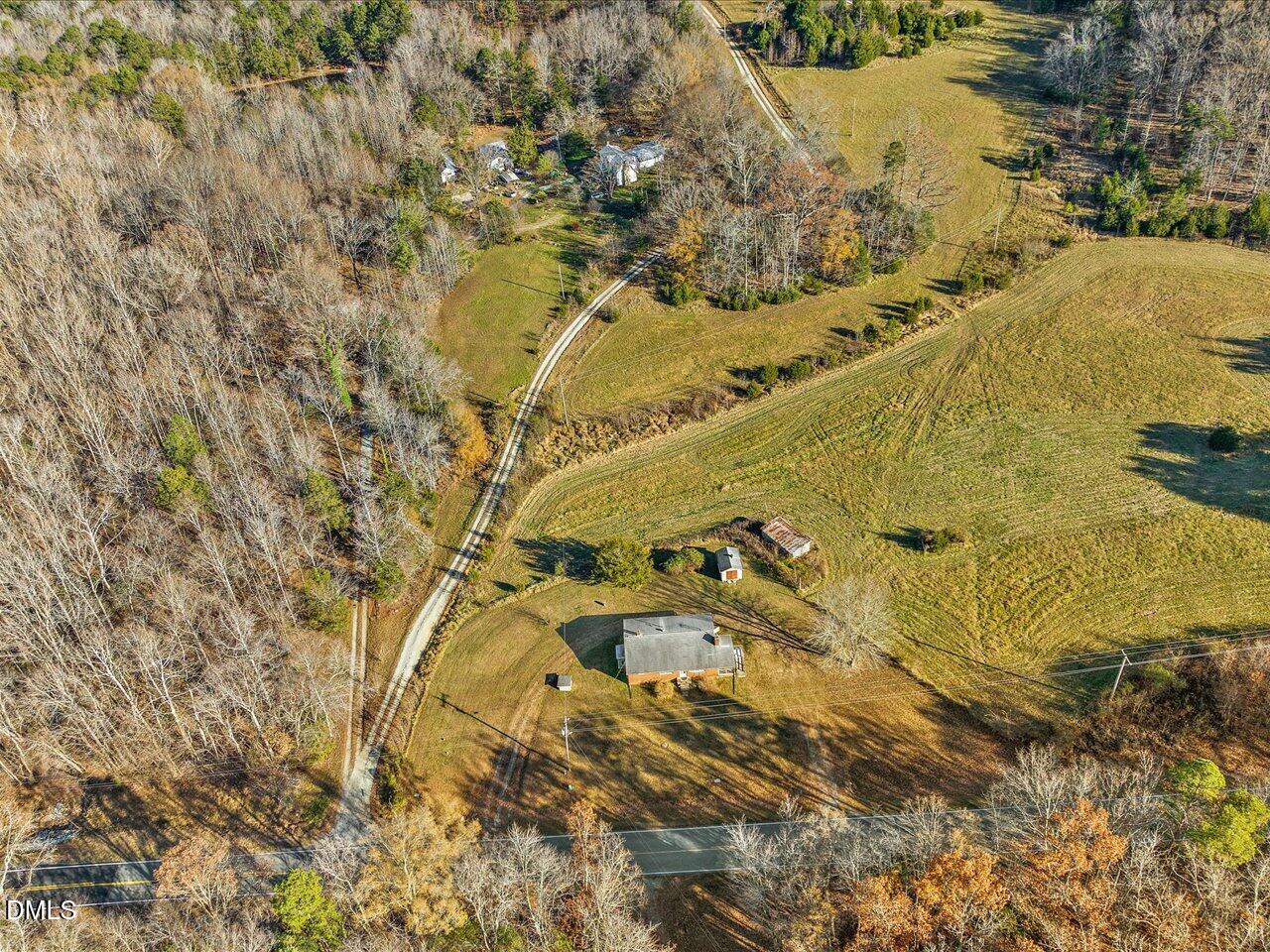 8909 Wilkerson Road Cedar Grove, NC 27231 - Photo 13 of 33 44-Aerial View