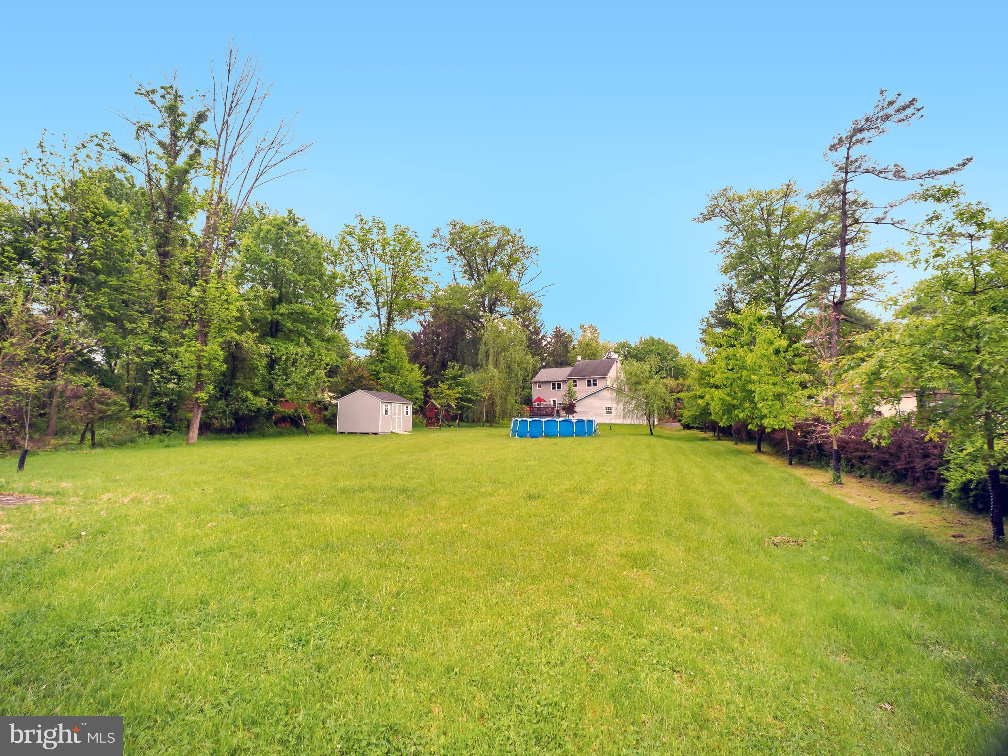 943 County Line Road Huntingdon Valley, PA 19006 - Photo 23 of 43 View of House From Deep in Back Yard