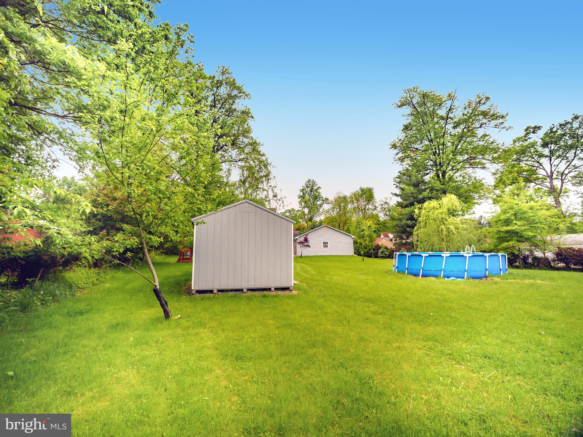 943 County Line Road Huntingdon Valley, PA 19006 - Photo 24 of 43 Shed, Pool and Detached 2 Car Garage