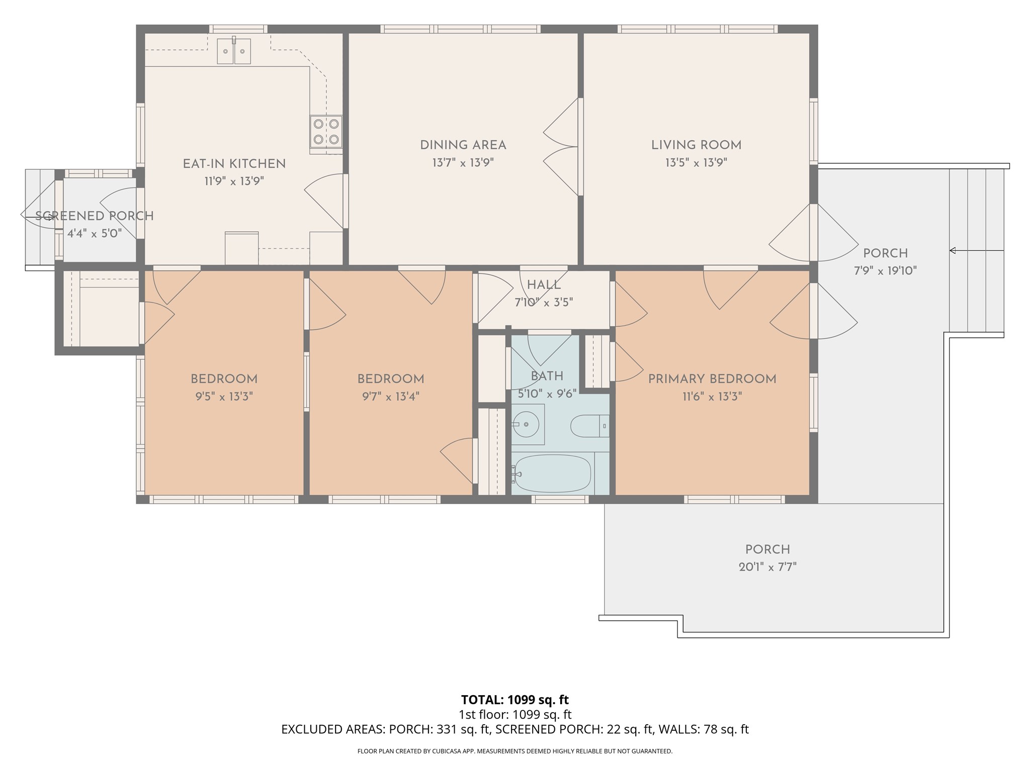719 Elm Street Blanco, TX 78606 - Photo 25 of 25 Floor plan