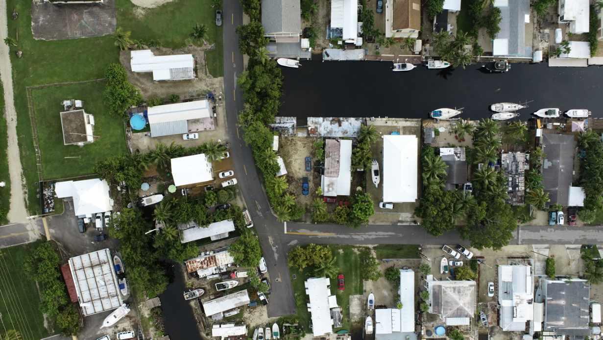 402 Big Pine Road Key Largo, FL 33037 - Photo 10 of 15 Overhead showing lot