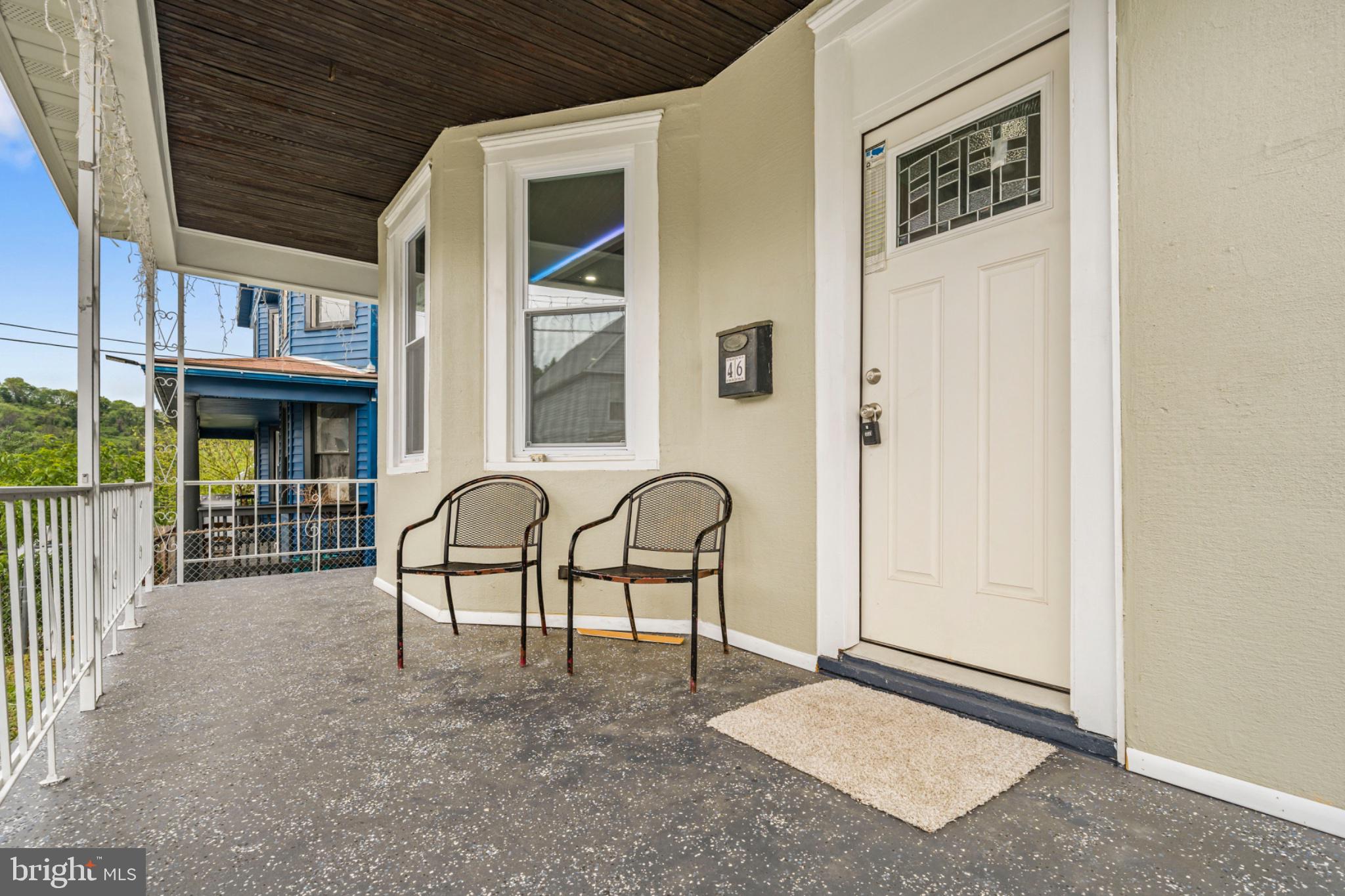 46 Boone Street Cumberland, MD 21502 - Photo 25 of 35 Charming entryway with inviting porch.