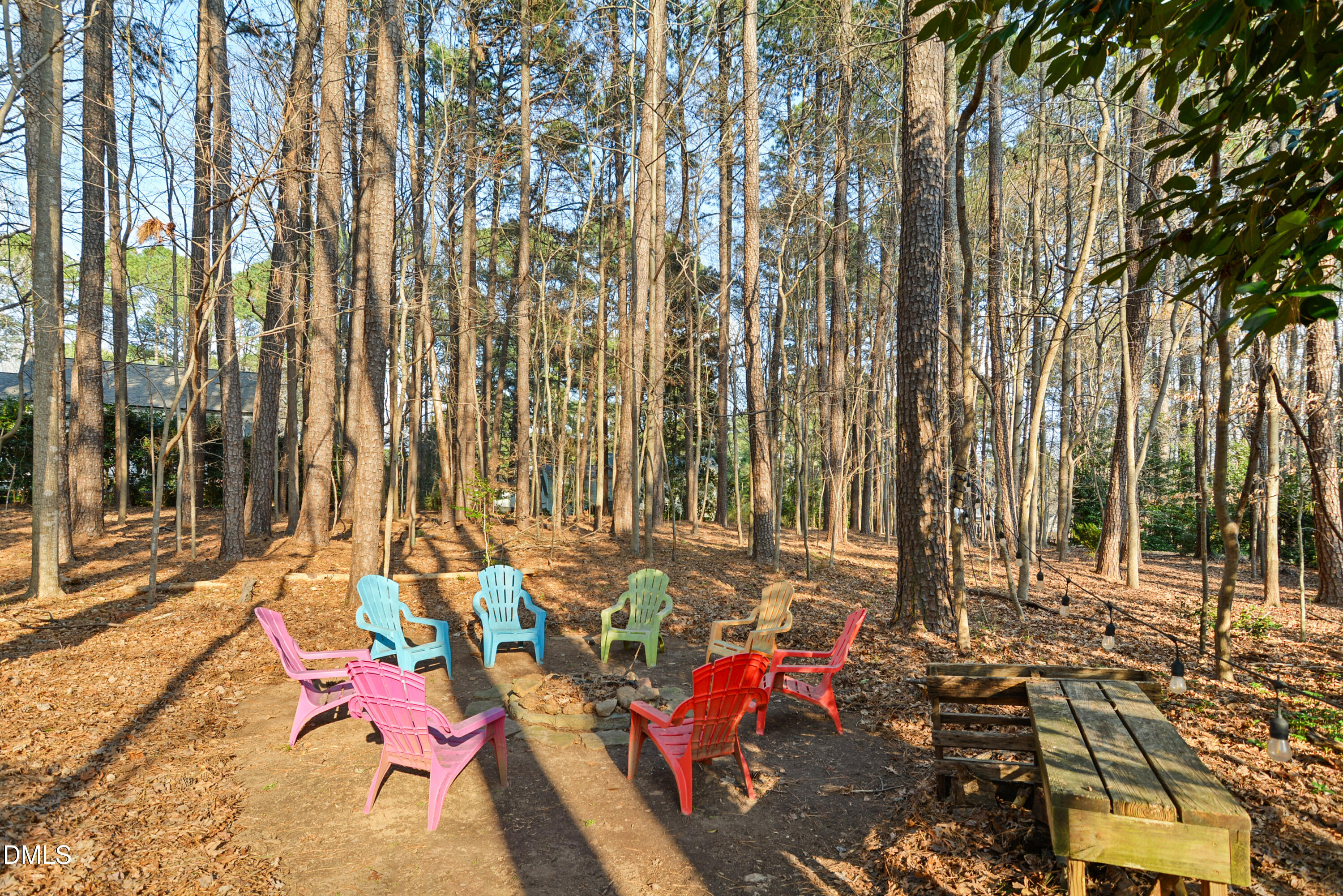 5008 Wood Valley Drive Raleigh, NC 27613 - Photo 37 of 37 an outdoor space with seating