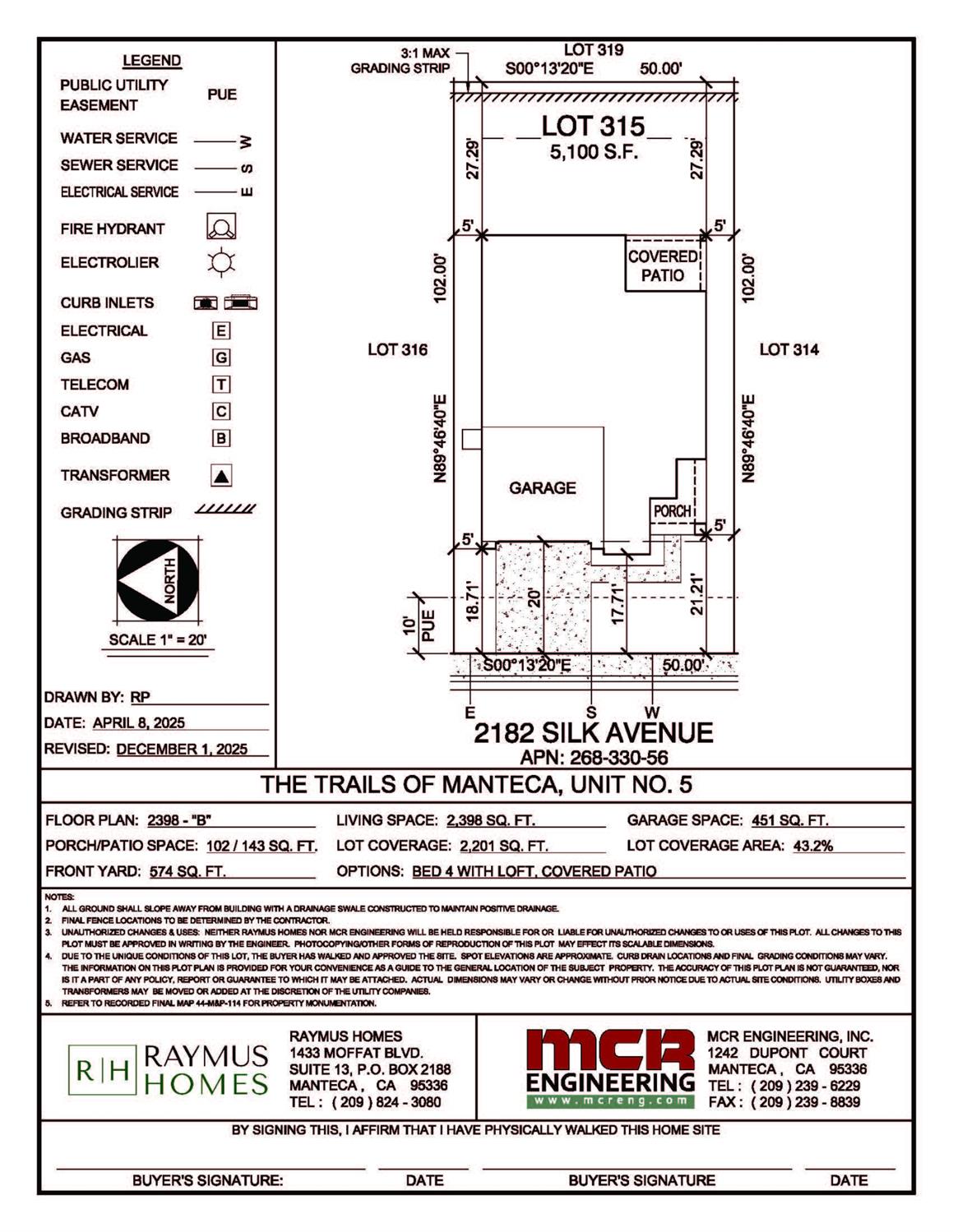 2182 Silk Avenue Manteca, CA 95337 - Photo 27 of 29 Plot Plan