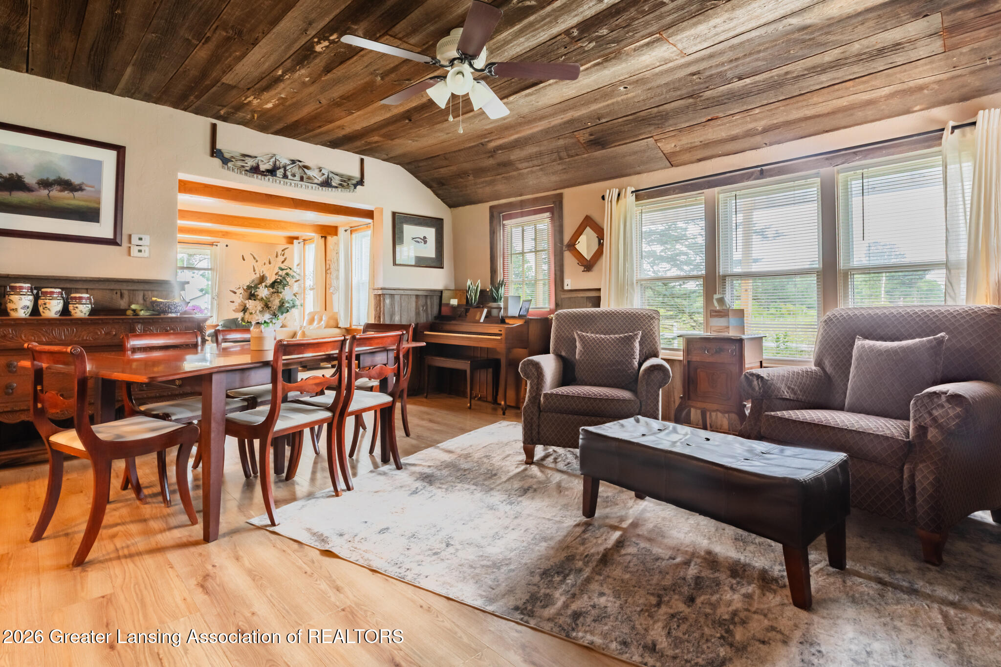 6658 Old State Road Whittemore, MI 48770 - Photo 9 of 22 Dining View to Living Room