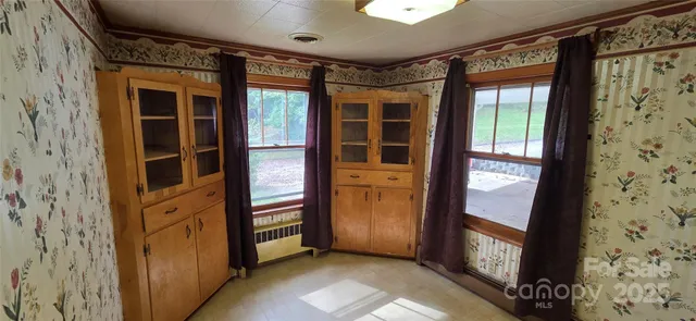 wooden floor in an empty room
