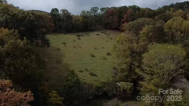 a bird view of a house