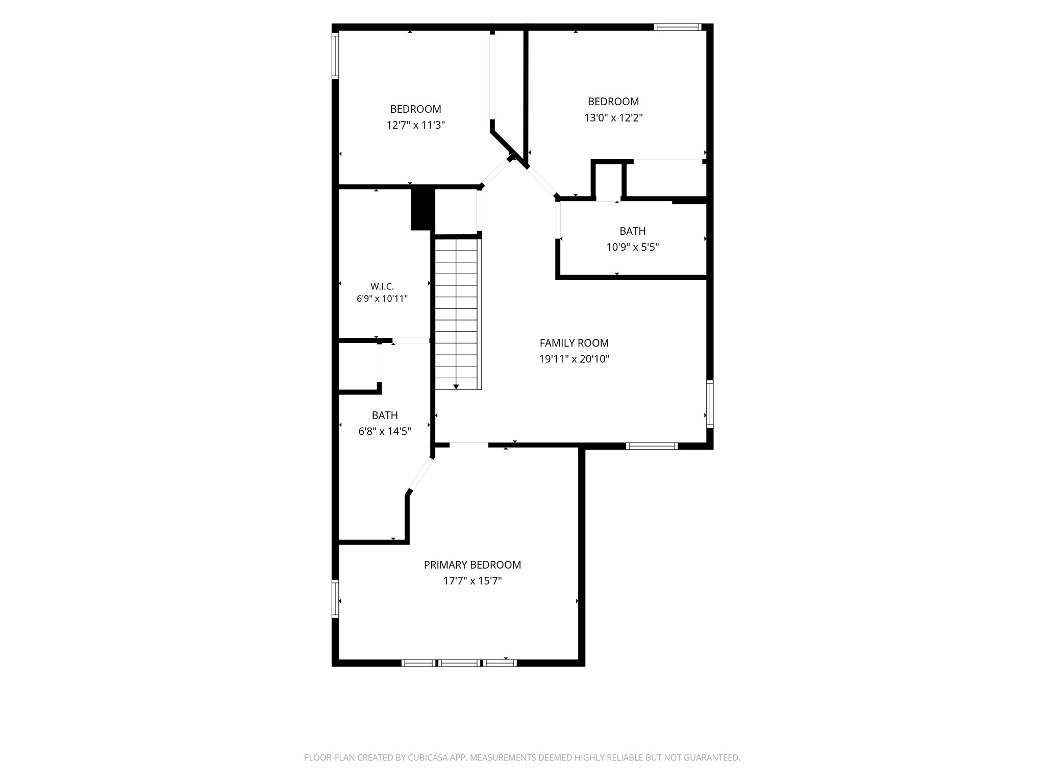 4600 Alfano Loop Round Rock, TX 78665 - Photo 36 of 37 Upper level floor plan