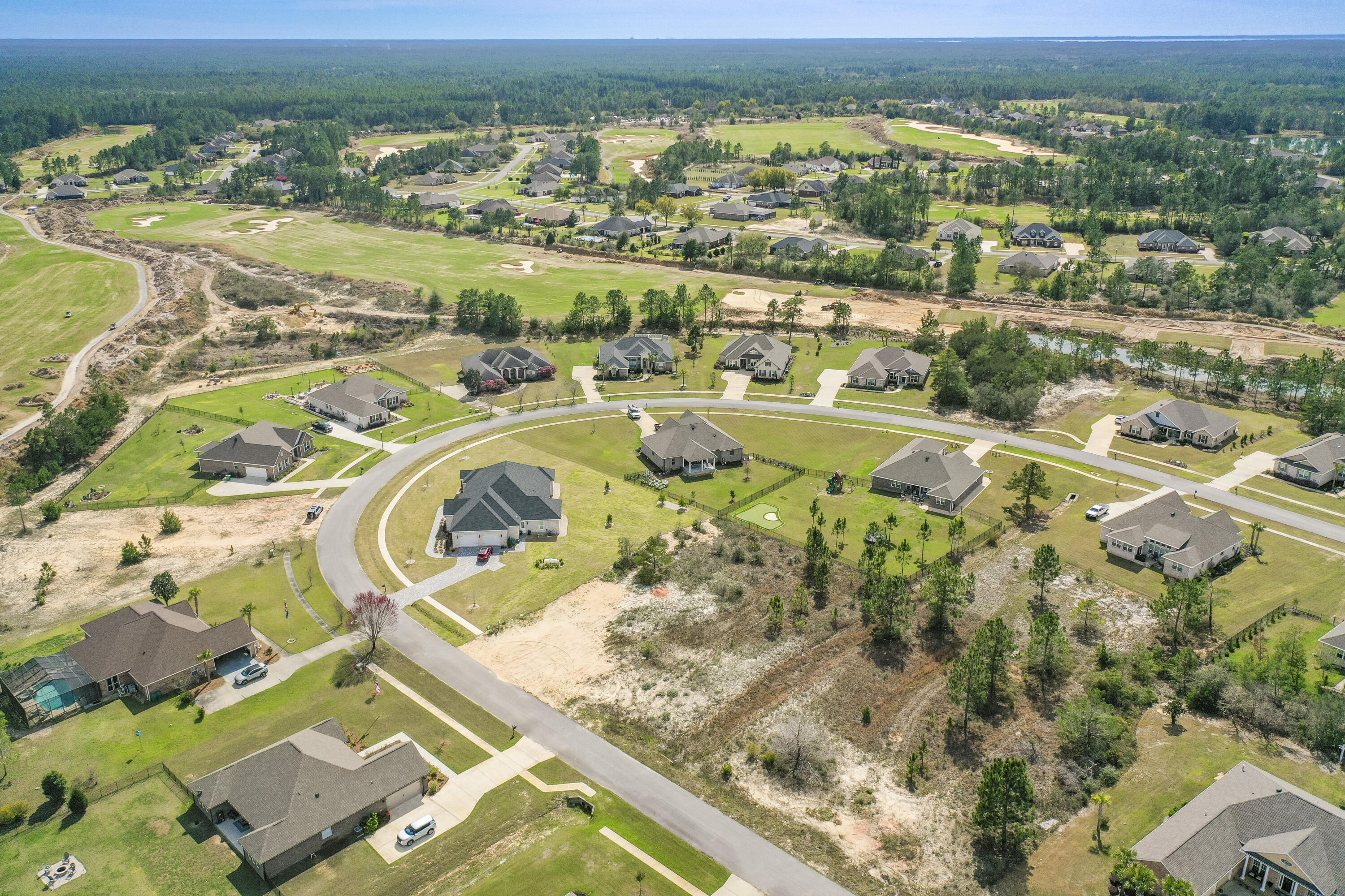 379 Fairway Crossing Freeport, FL 32439 - Photo 6 of 32 an aerial view of residential houses with outdoor space