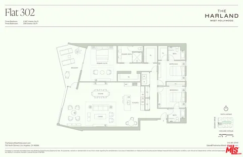 $3,450,000 | 702 North Doheny Drive, Unit 302, West Hollywood, CA 90069