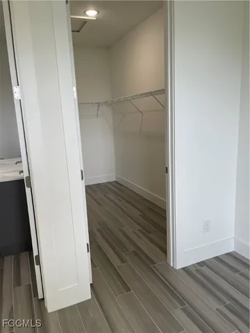 wooden floor in an empty room