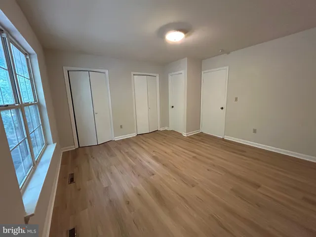 wooden floor in an empty room