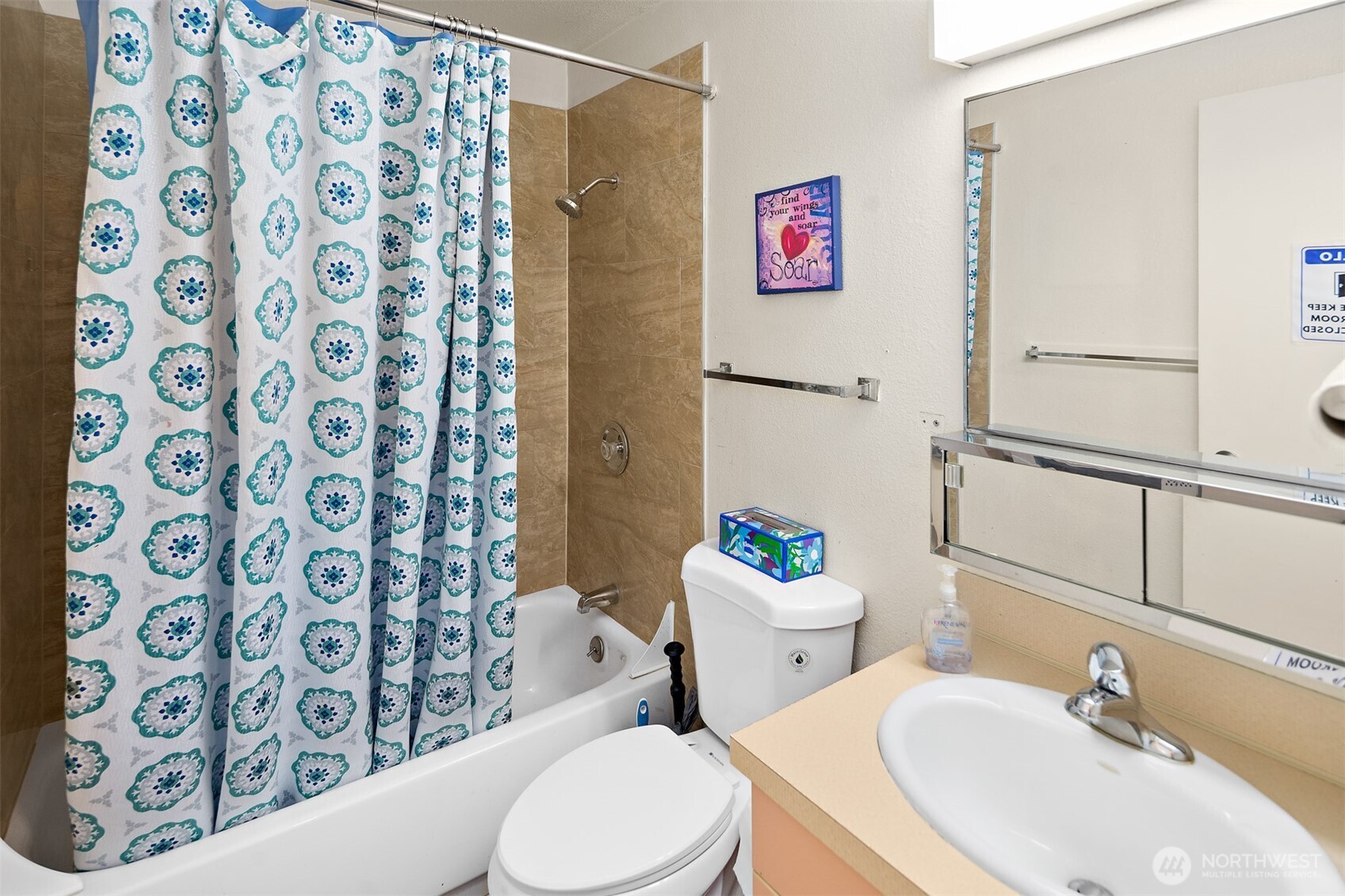 739 3rd Avenue South Kent, WA 98032 - Photo 13 of 33 a bathroom with a sink and a mirror