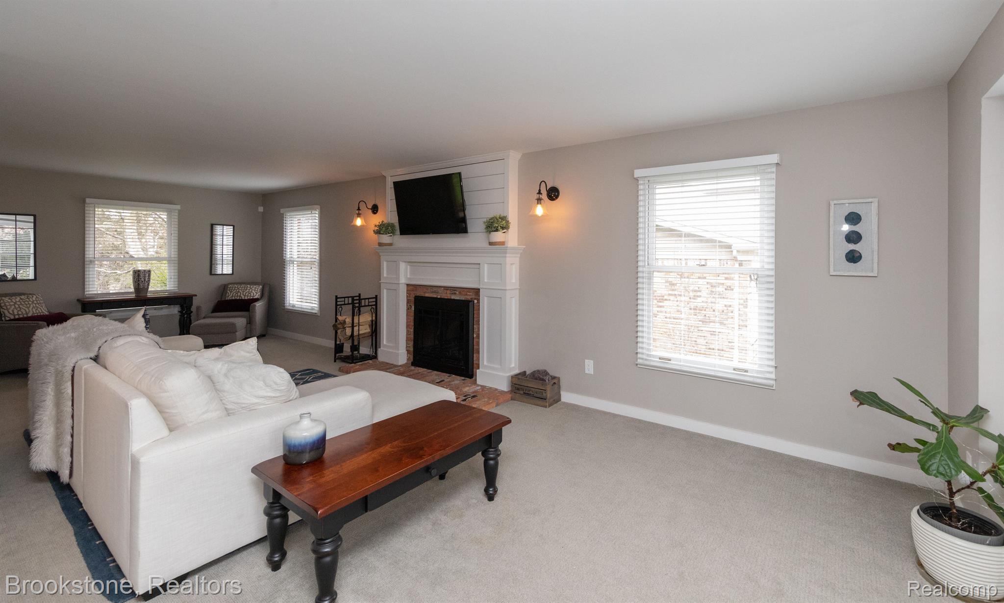 1300 Tiverton Trail Drive Rochester, MI 48306 - Photo 12 of 35 The must-have fireplace
