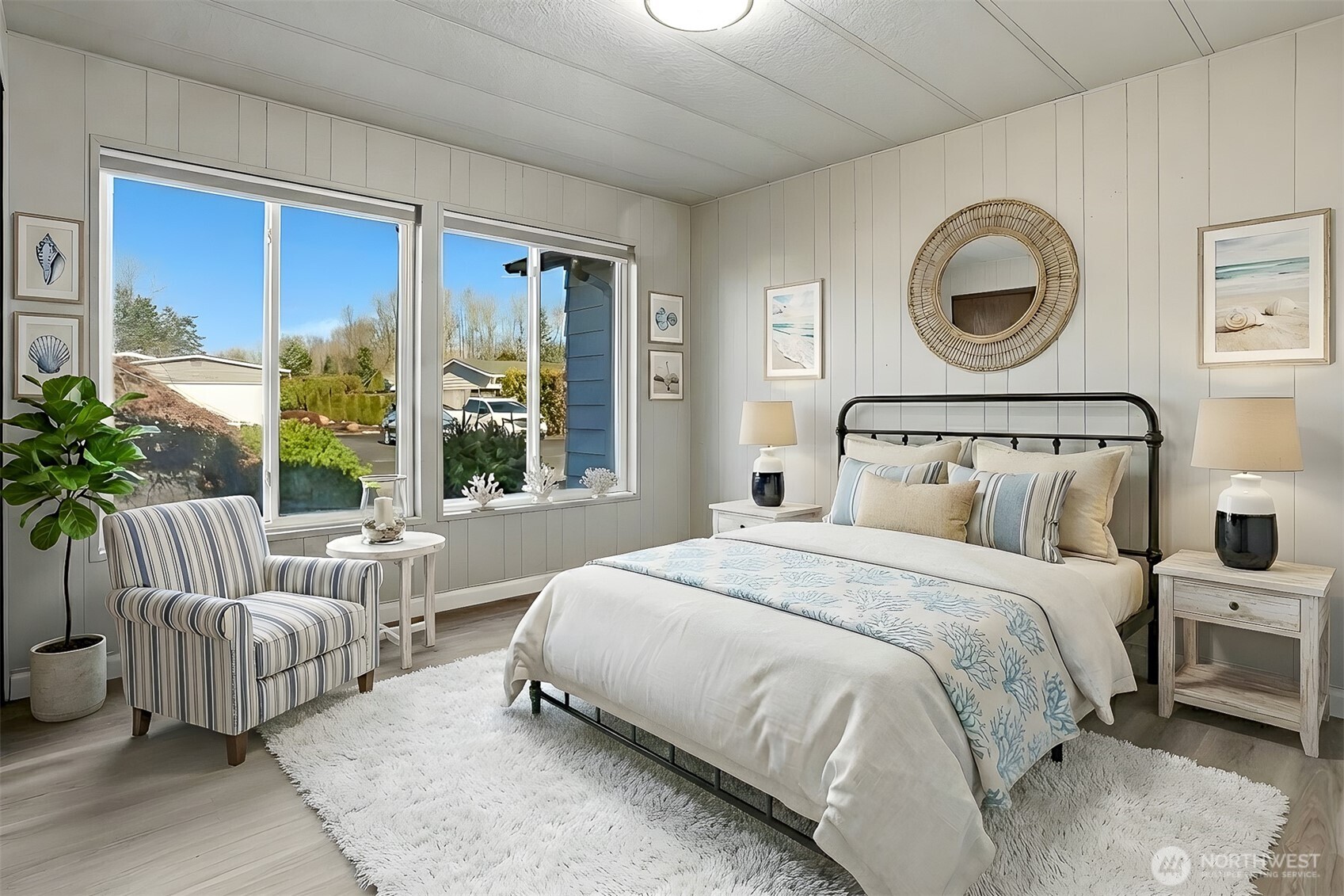 23728 Vista View Avenue Bothell, WA 98021 - Photo 21 of 40 a bedroom with a bed and a couch