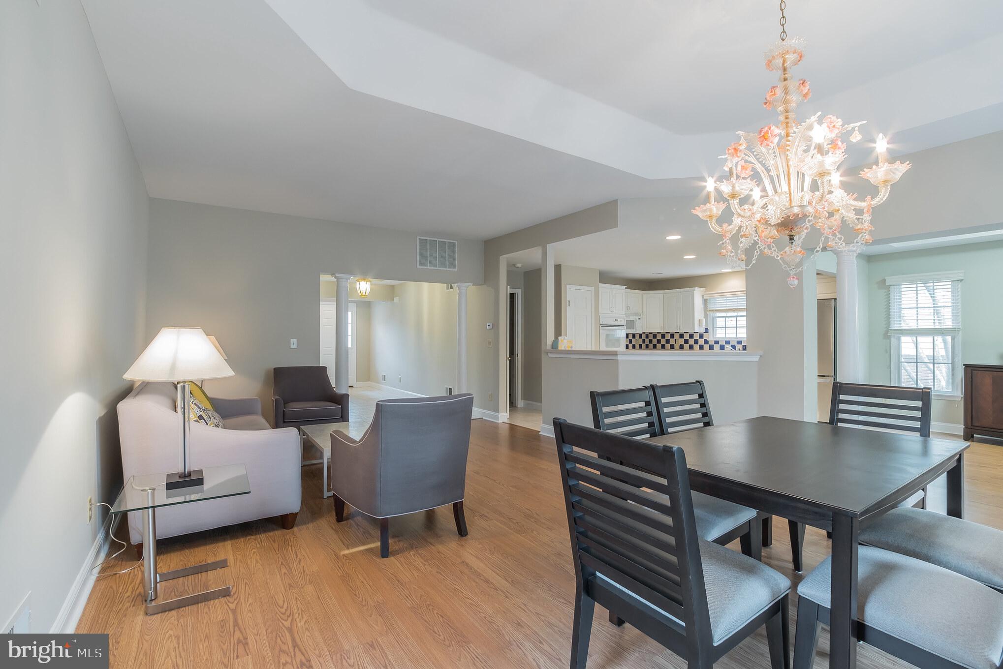 41 Hedge Row Road Princeton, NJ 08540 - Photo 15 of 29 Dining Room w/Living Room